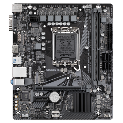 GIGABYTE Ultra Durable H610 MATX GA-H610M H V3 DDR4 Motherboard (Supports 14th, 13th and 12th generation Intel® Core™ processors)