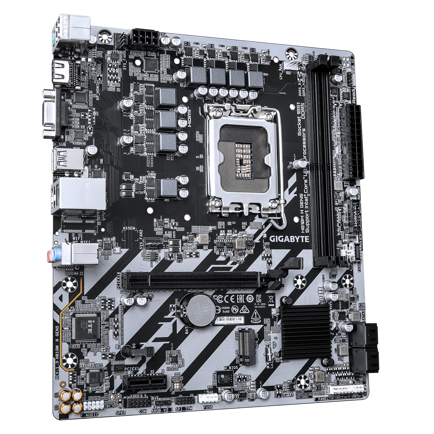 GIGABYTE Ultra Durable H810 MATX GA-H810M H GEN5 Motherboard