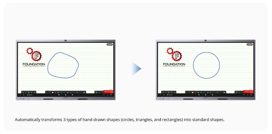 HIKVISION DS-D5C86RB/B2L 86-inch 4K Android 14 Google EDLA AI-Empowered WonderHub Interactive Whiteboard  2026 New Model -- AI 電子互動白板- 學校及商用場合適用