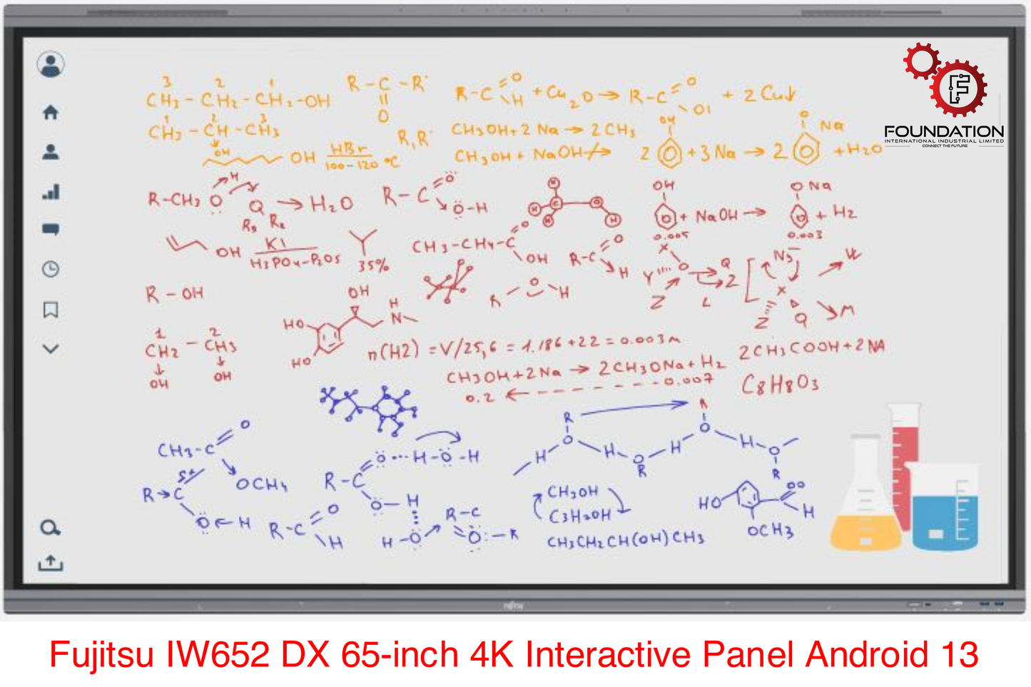 Fujitsu IW652 DX 65-inch 4K UHD Interactive Panel      Smart Board