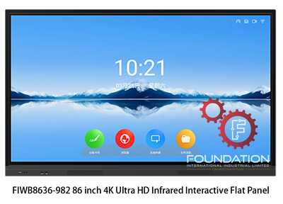 FIWB8636-982 86 inch 4K Ultra HD Infrared Interactive Flat Panel