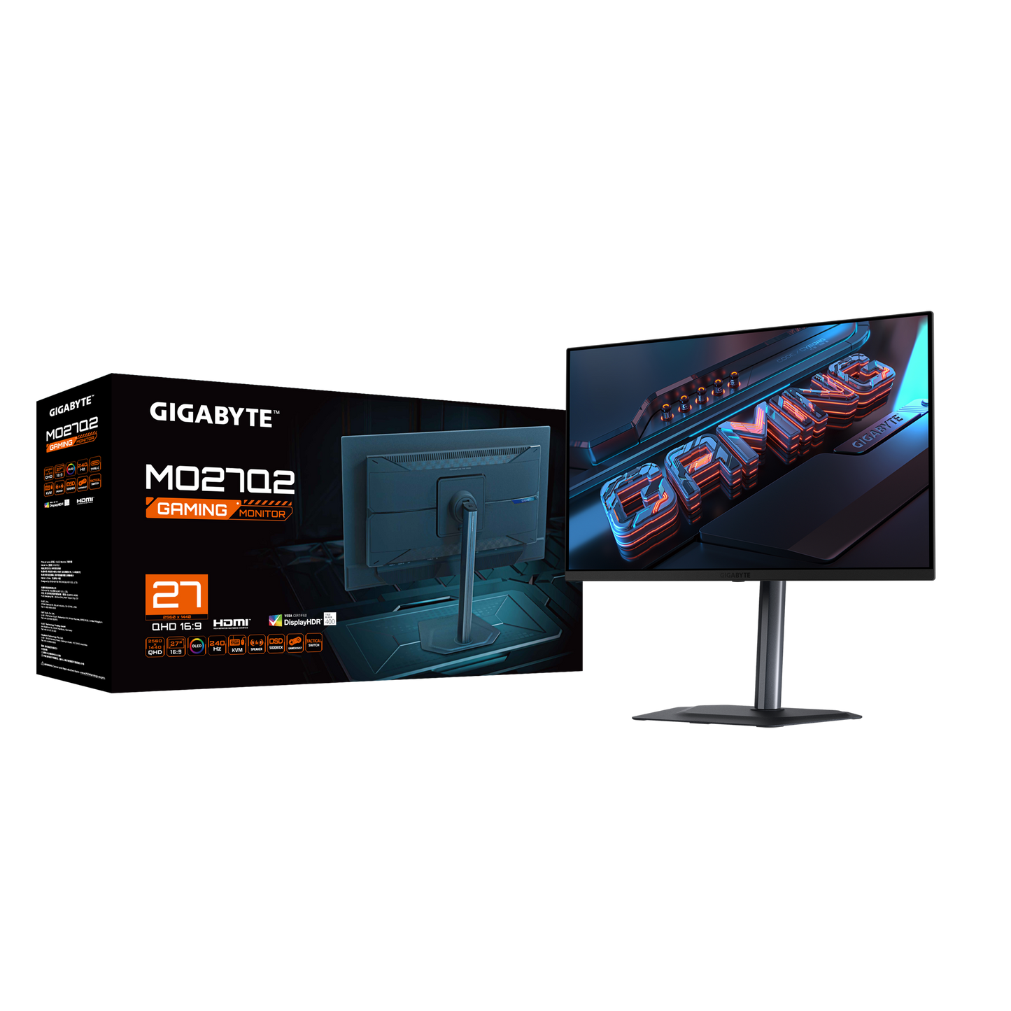 GIGABYTE M27Q2 2K QHD IPS 平面 gaming Monitor