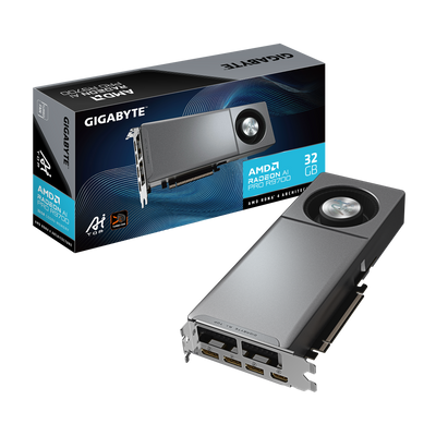 GIGABYTE AI	Radeon™ AI PRO R9700 GV-R9700 AI TOP-32GD Graphics Card (預訂 4-8 週) (副本)