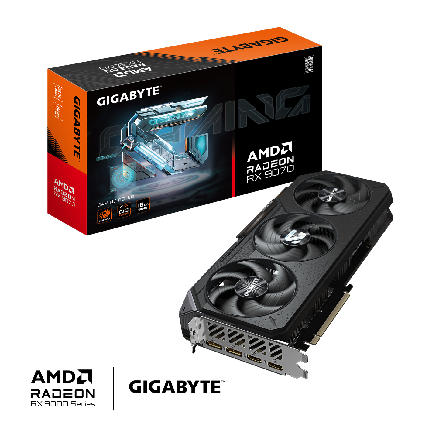 GIGABYTE GAMING R9070 GV-R9070GAMING OC-16GD Graphics Card