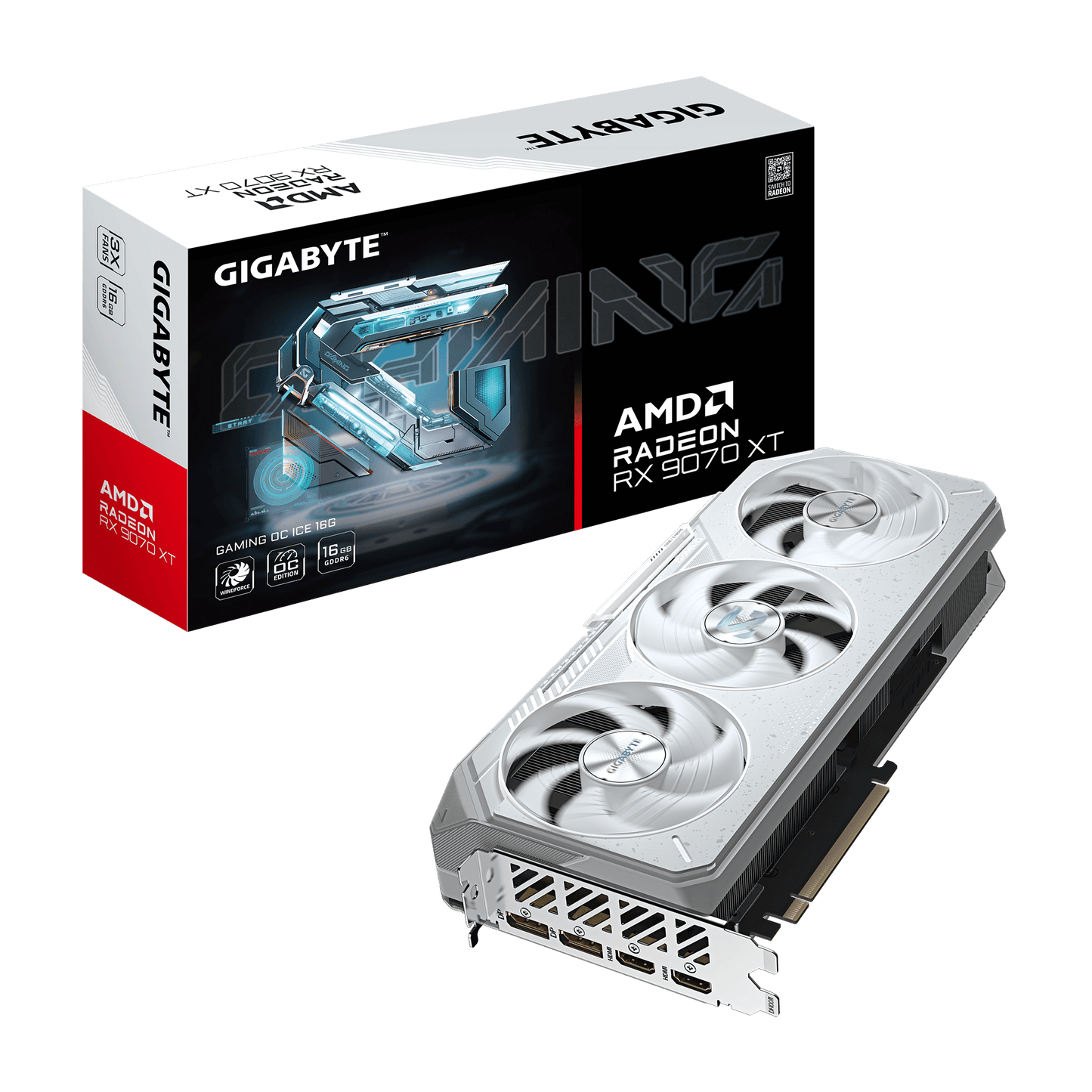 GIGABYTE GAMING R9070X GV-R907XGAMINGOCICE-16GD Graphics Card