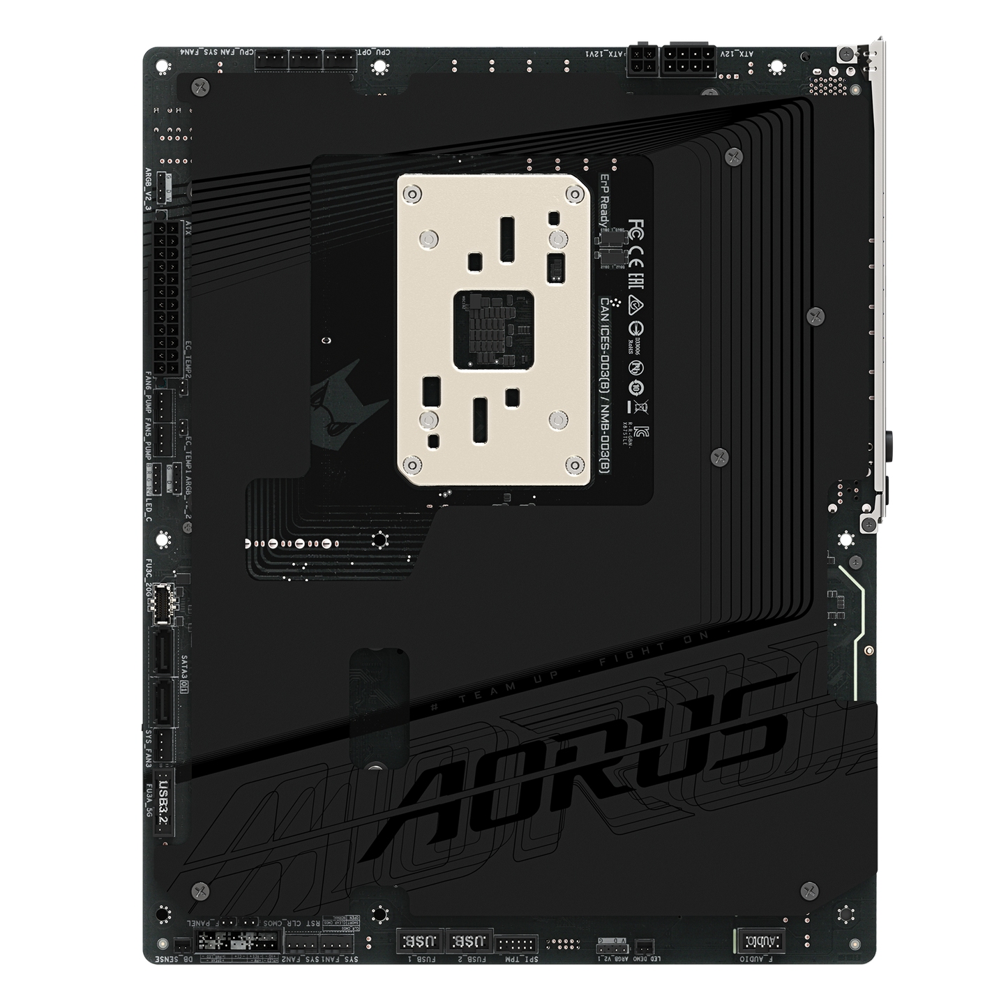 GIGABYTE AORUS AM5 X870 背插 GA-X870 A STEALTH Motherboard  AMD X870 Series (supports AMD Ryzen™ 9000 / Ryzen™ 8000 / Ryzen™ 7000 series processors)