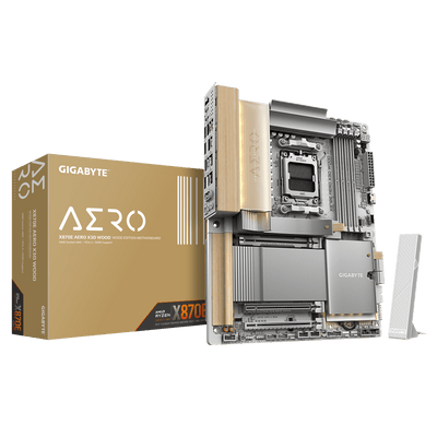 GIGABYTE AORUS X3D Model GA-X870E AERO X WOOD Motherboard  AMD X870 Series (supports AMD Ryzen™ 9000 / Ryzen™ 8000 / Ryzen™ 7000 series processors)