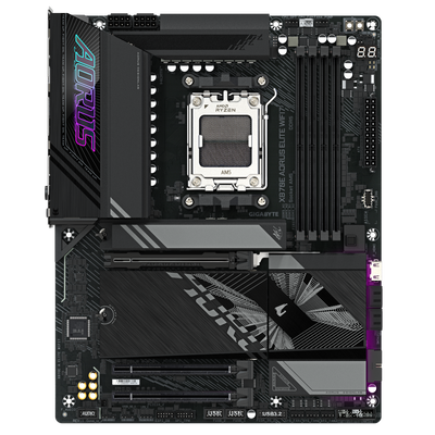GIGABYTE AORUS AM5 X870E ATX GA-X870E A ELITE WIFI7 Motherboard  AMD X870 Series (supports AMD Ryzen™ 9000 / Ryzen™ 8000 / Ryzen™ 7000 series processors)