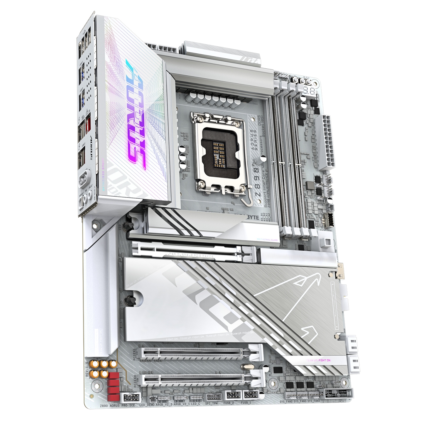 GIGABYTE AORUS Z890 ATX GA-Z890 AORUS PRO ICE Motherboard (Supports 15th Gen Intel® Core™ Ultra Processors)