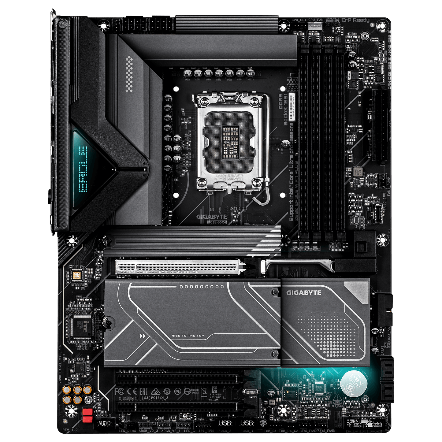 GIGABYTE EAGLE	Z890 ATX GA-Z890 EAGLE WIFI7 PLUS Motherboard (Supports 15th Gen Intel® Core™ Ultra Processors)