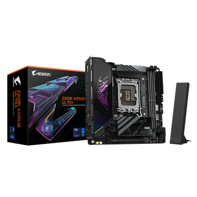 GIGABYTE AORUS Z890 ITX GA-Z890I AORUS ULTRA Motherboard (Supports 15th Gen Intel® Core™ Ultra Processors)