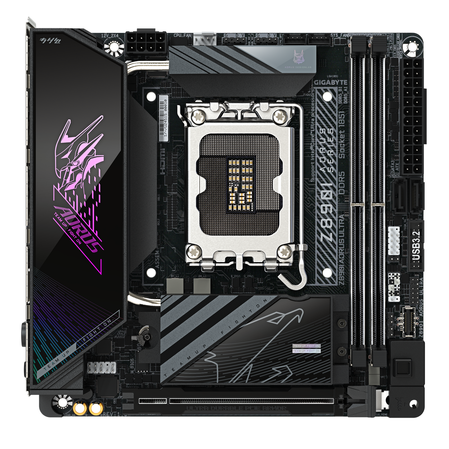 GIGABYTE AORUS Z890 ITX GA-Z890I AORUS ULTRA Motherboard (Supports 15th Gen Intel® Core™ Ultra Processors)