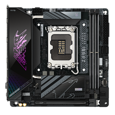 GIGABYTE AORUS Z890 ITX GA-Z890I AORUS ULTRA Motherboard (Supports 15th Gen Intel® Core™ Ultra Processors)