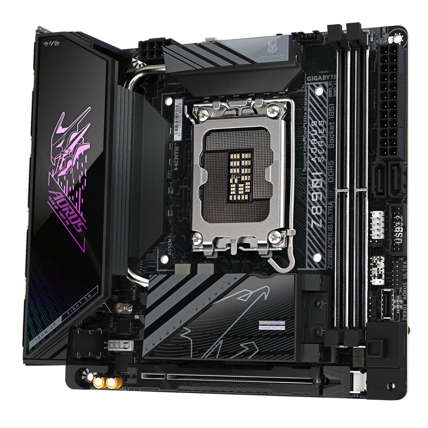 GIGABYTE AORUS Z890 ITX GA-Z890I AORUS ULTRA Motherboard (Supports 15th Gen Intel® Core™ Ultra Processors)