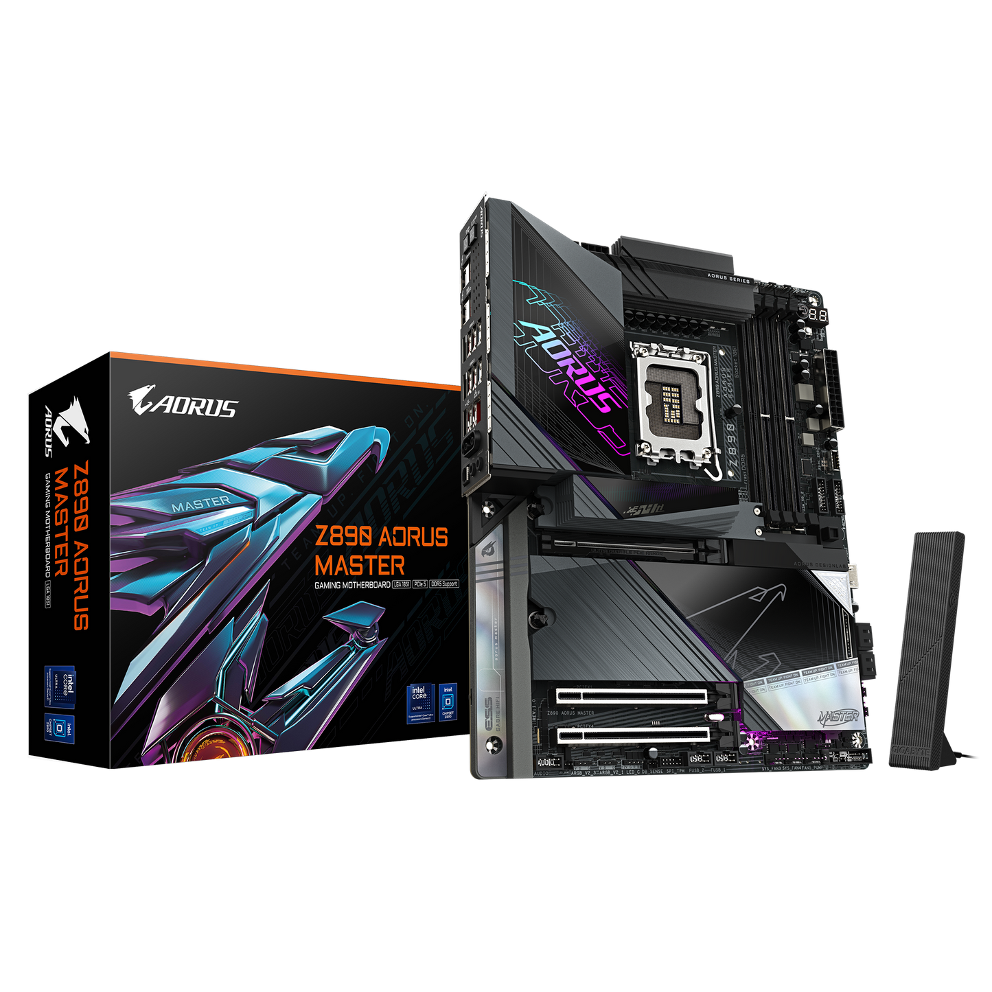 GIGABYTE AORUS Z890 ATX GA-Z890 AORUS MASTER Motherboard (Supports 15th Gen Intel® Core™ Ultra Processors