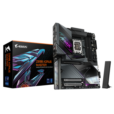 GIGABYTE AORUS Z890 ATX GA-Z890 AORUS MASTER Motherboard (Supports 15th Gen Intel® Core™ Ultra Processors