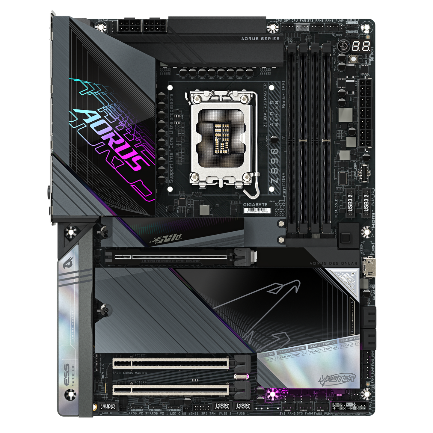 GIGABYTE AORUS Z890 ATX GA-Z890 AORUS MASTER Motherboard (Supports 15th Gen Intel® Core™ Ultra Processors