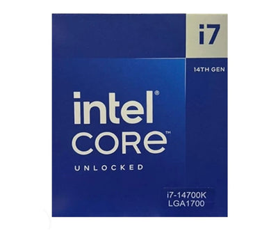 Intel Core i7-14700K CPU ( Raptor Lake-S Refresh, 20Core (8P12E) 28Threads 3.4/5.6GHz , LGA1700, 33MB,125W TDP)